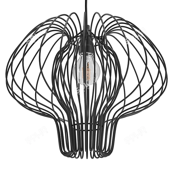 Colico Steel Lampshade Can-Can 3D model image 5