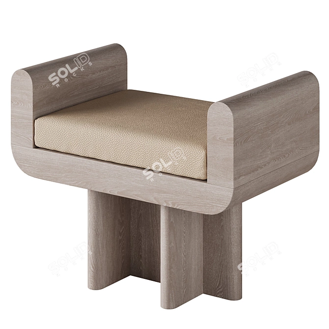 Modern Dining Set Furniture Collection 3D model image 3