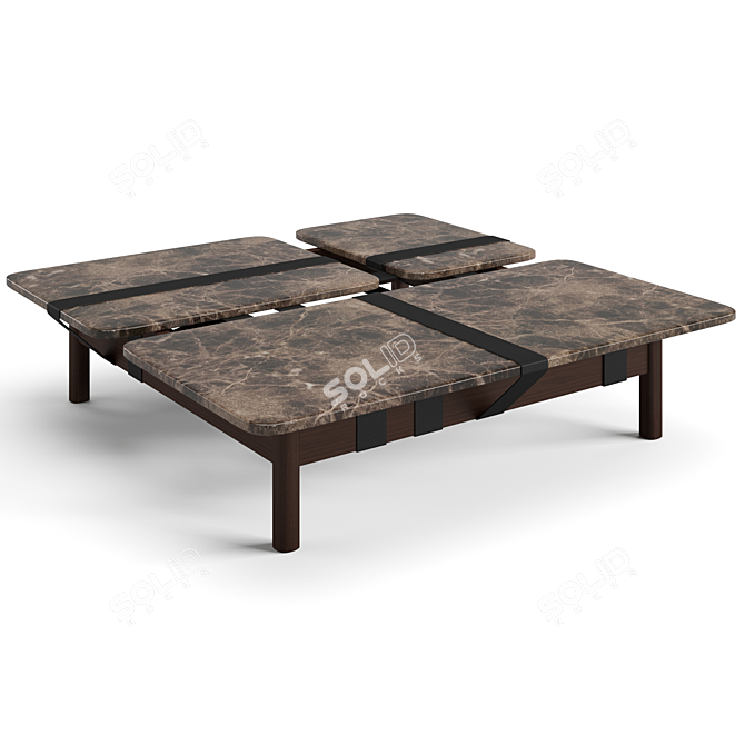 Fendi Casa Ribbon Coffee Tables 3D model image 2