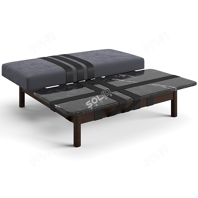 Fendi Casa Ribbon Coffee Tables 3D model image 5