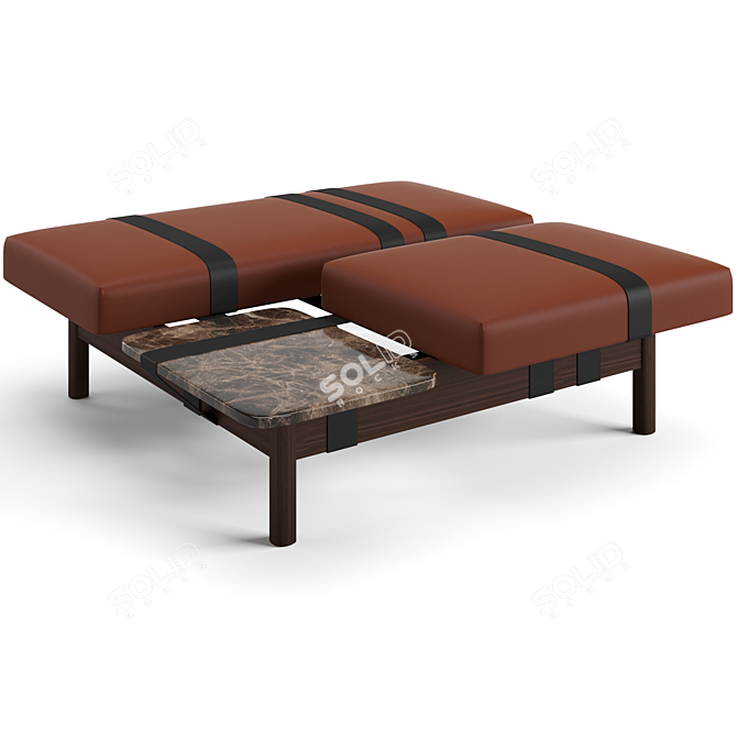 Fendi Casa Ribbon Coffee Tables 3D model image 6