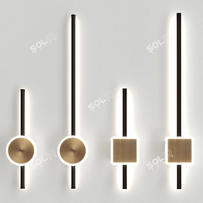 Sleek Modern Lampatron LADZAG 3D model image 2