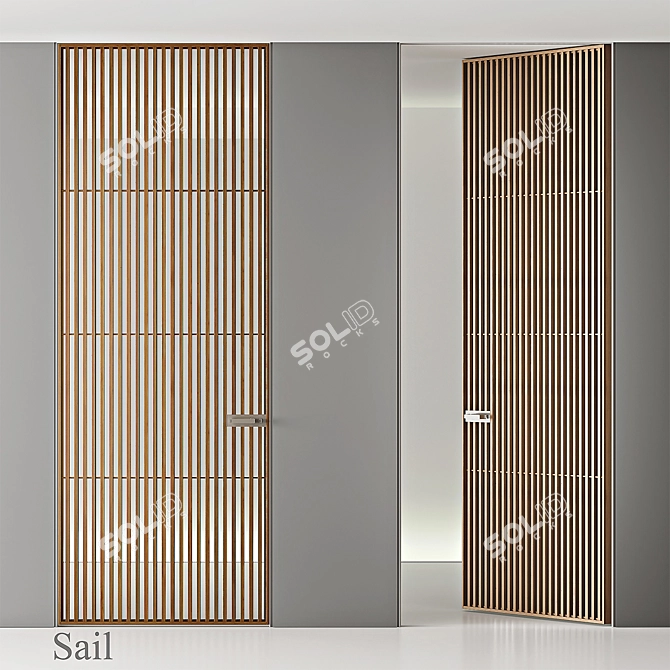  Stylish Rimadesio Doors Collection 3D model image 2