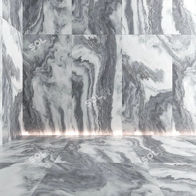 Marble Texture Set with Varieties 3D model image 3