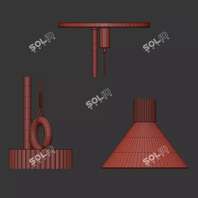 Modular Lighting Instruments EXTRUDED Set 3D model image 5