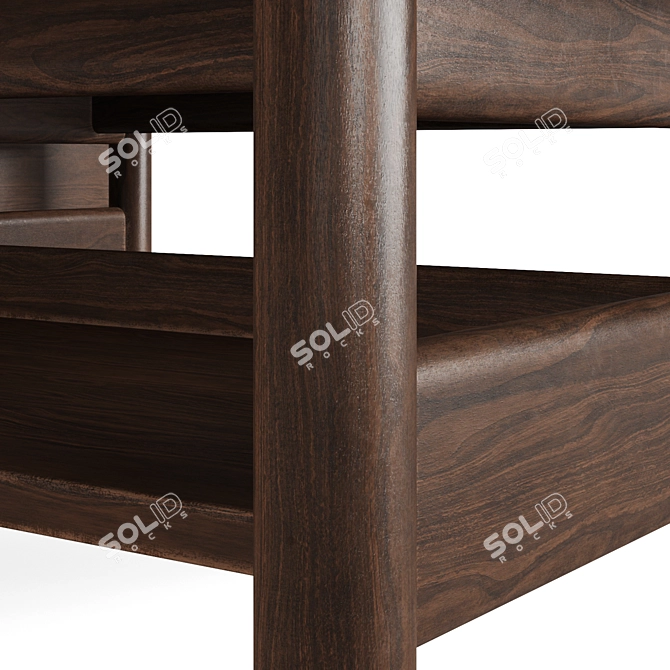 Modern Scandinavian Coffee Table Collection 3D model image 3