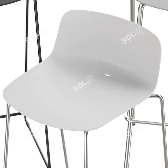Modern Vesper 3 Multifunctional Chair 3D model image 3