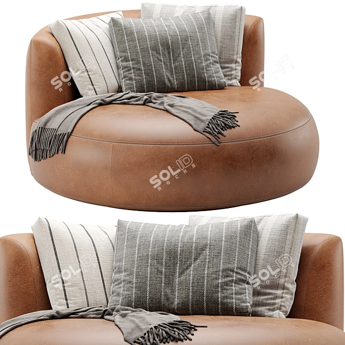 Modern Greenapple Armchair, 2016 Version 3D model image 1