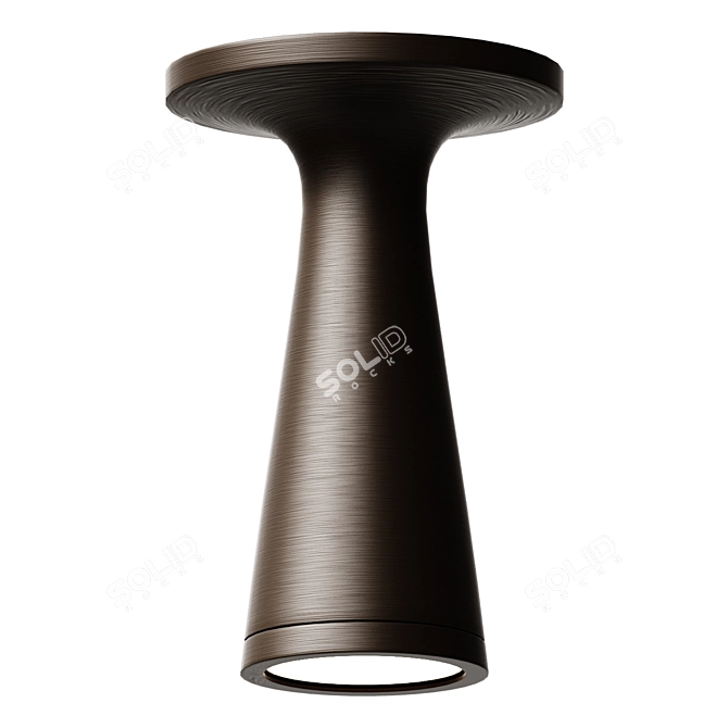 Vermandois Flush Mount Lighting 3D model image 1