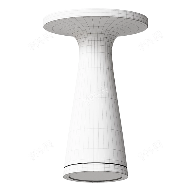 Vermandois Flush Mount Lighting 3D model image 2