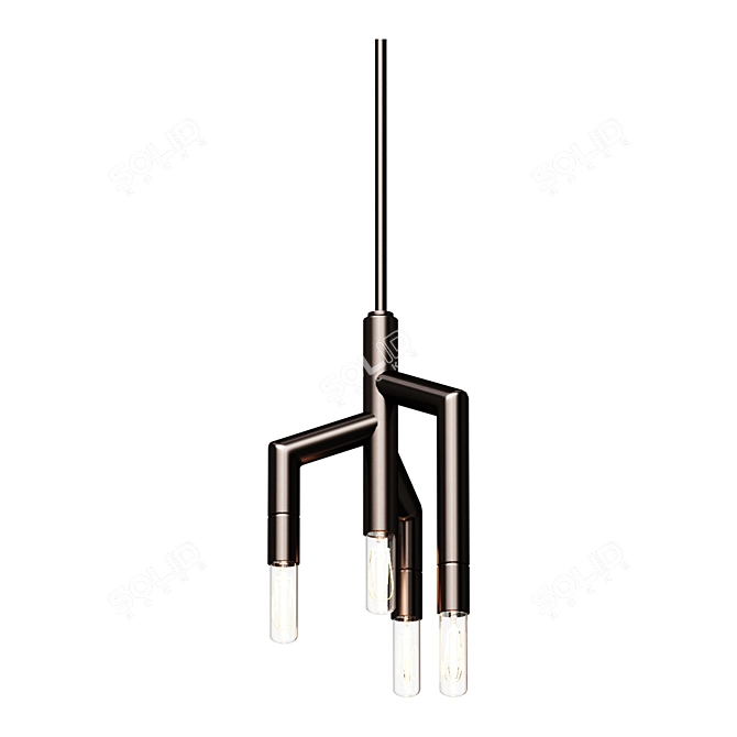 Rameau Pendant Chandelier Light 3D model image 1