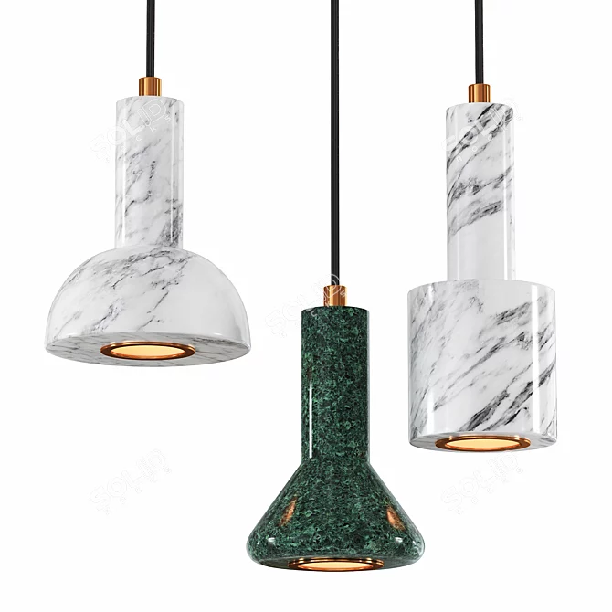 Modern Design Lamps CollectionBY: LAMPA TRON 3D model image 1