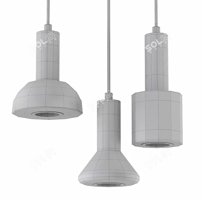 Modern Design Lamps CollectionBY: LAMPA TRON 3D model image 2