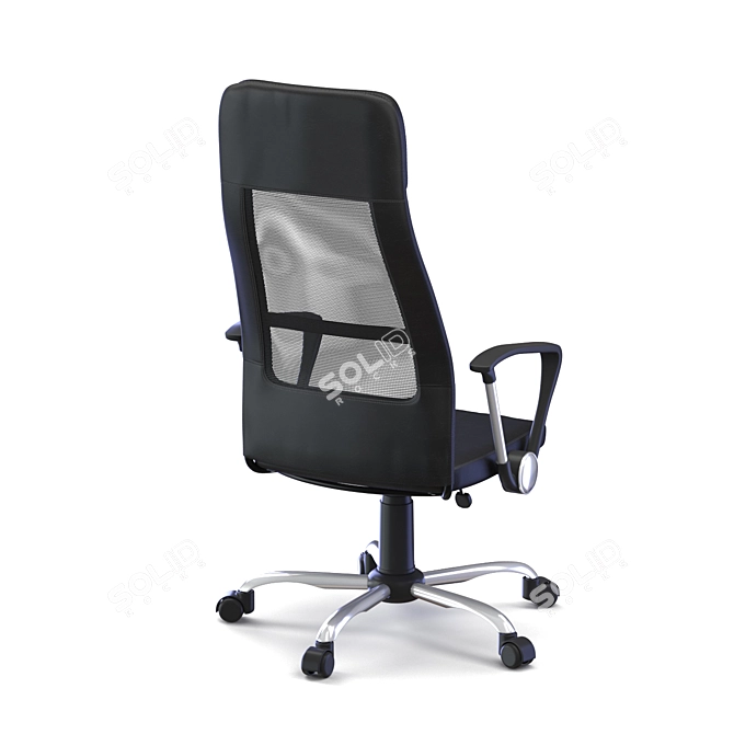 ErgoTech Office Chair Model 3D model image 3