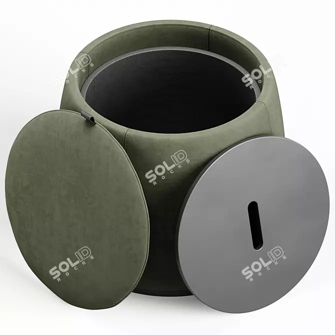 AVERY Round Poufs - Domkapa Vol.2 3D model image 3