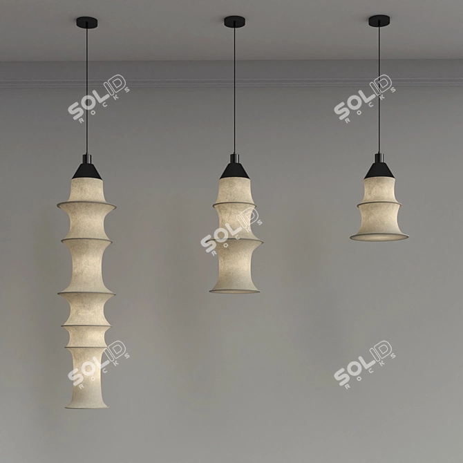  PENTTI Modern Design Lamp 3D model image 2