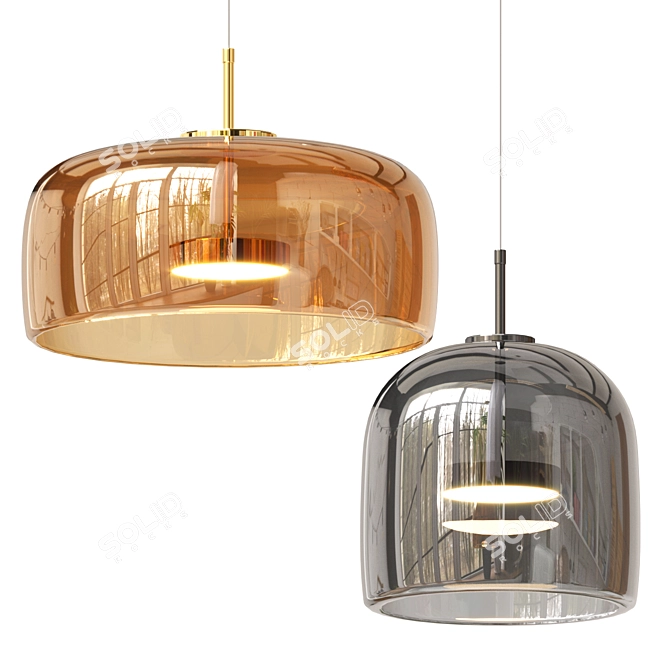 Modern Design Pendant Lamp 3D model image 1