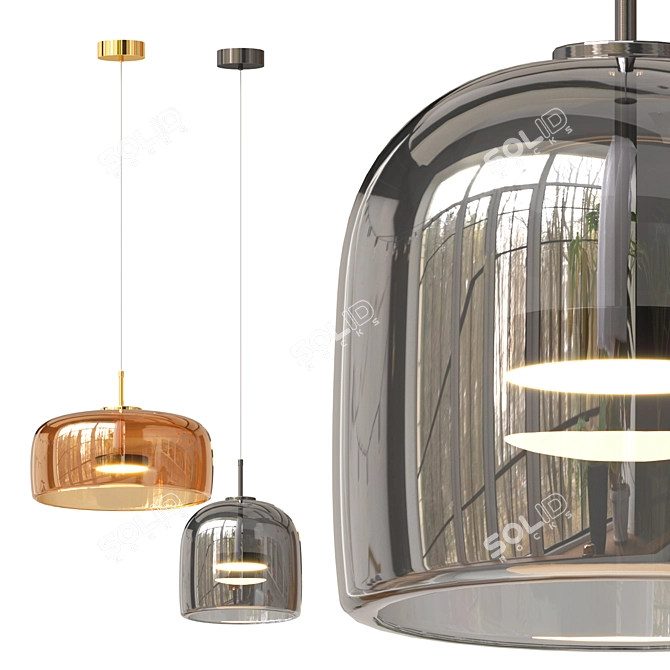 Modern Design Pendant Lamp 3D model image 2