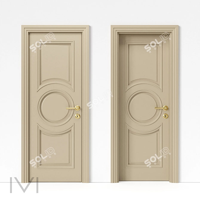 VIVOMOBILI Novgorod Doors Collection 3D model image 1