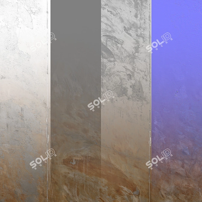 Seamless Metal Texture Bundle 3D model image 2