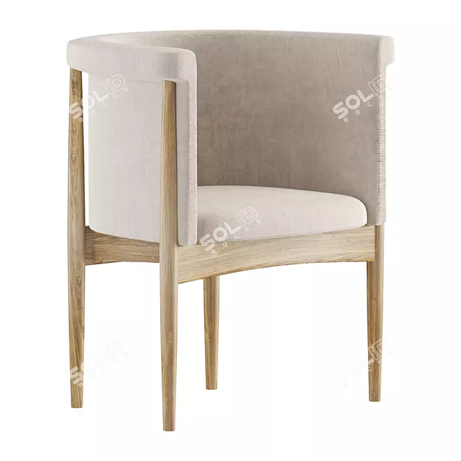 Modern Stool Design "Jona 3D model image 1