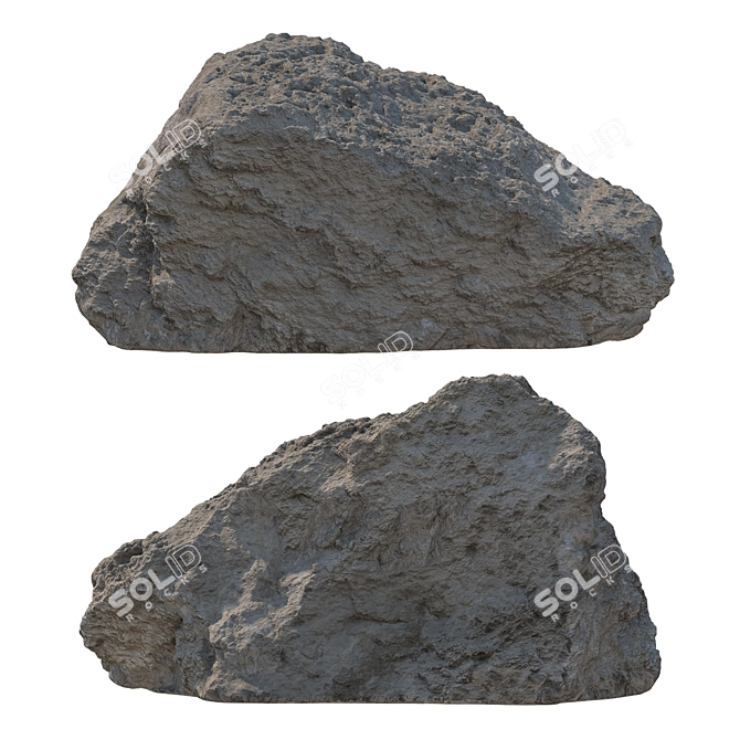 Park and Landscape Stone Kit 3D model image 2