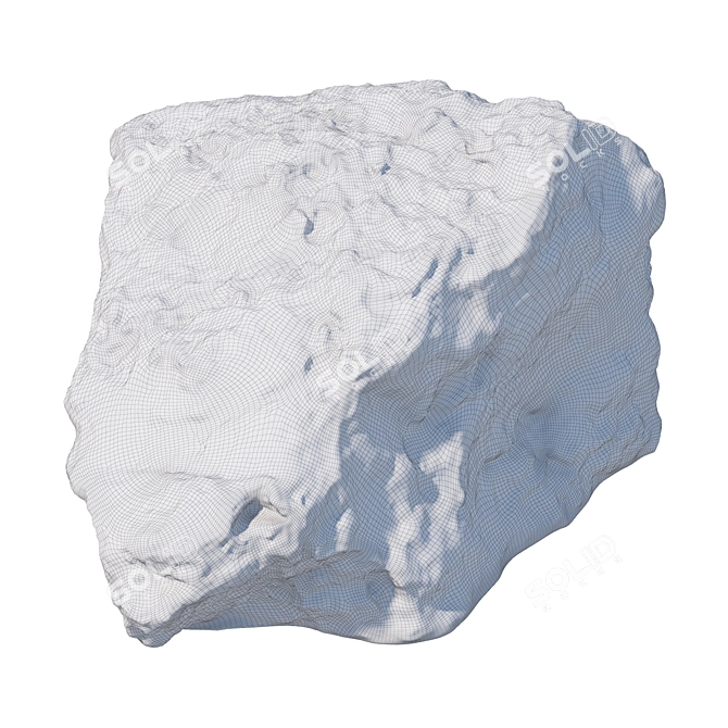 Park and Landscape Stone Kit 3D model image 6