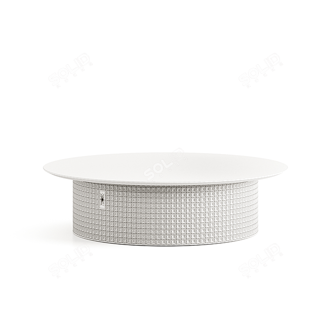 Klinker Series Designer Tables 3D model image 3