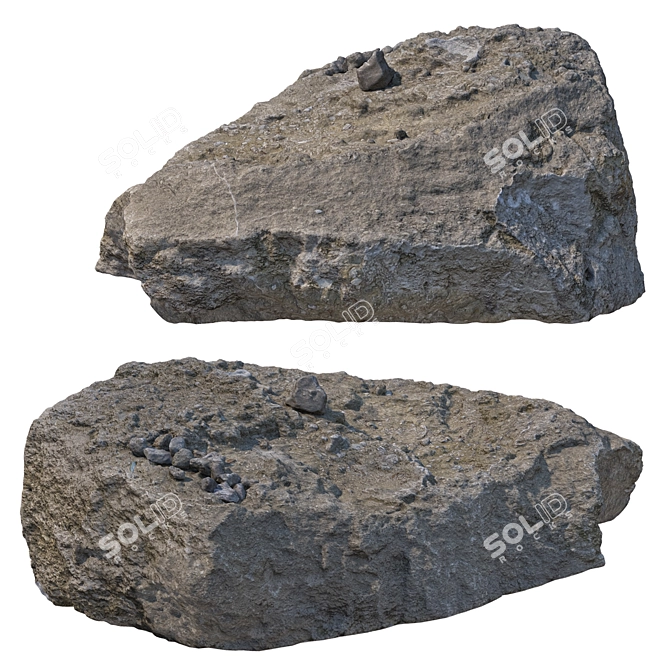 Landscaping Stone Kit - 3D Models 3D model image 1