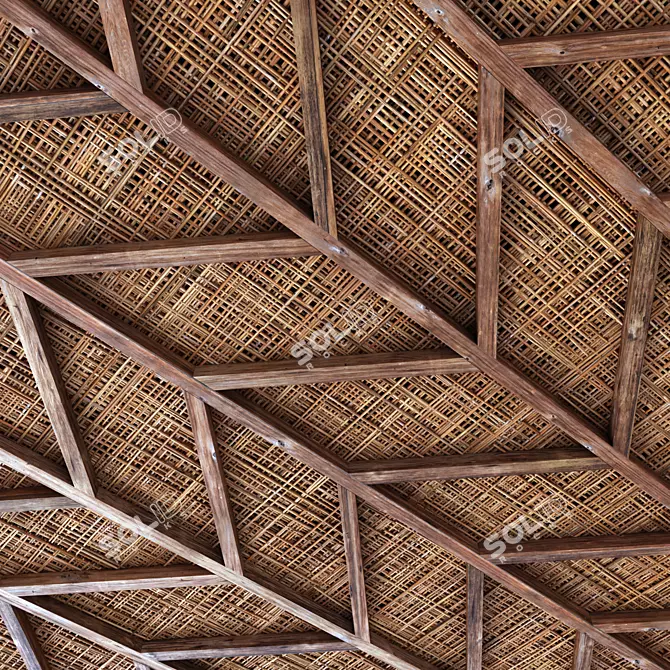 Elegant Polygonal Decor Set 3D model image 2