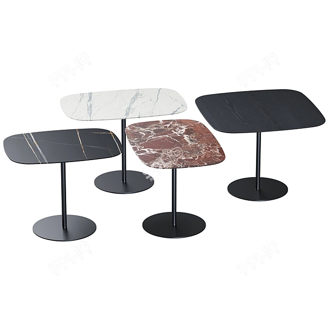 Modern Floyd Table Living Divani 3D model image 2