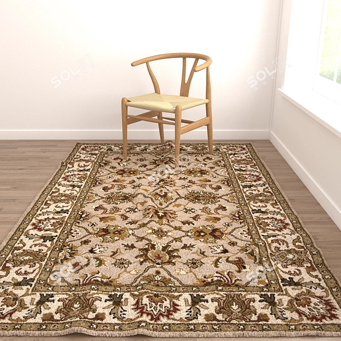 Versatile Rug Set for 3D 3D model image 5