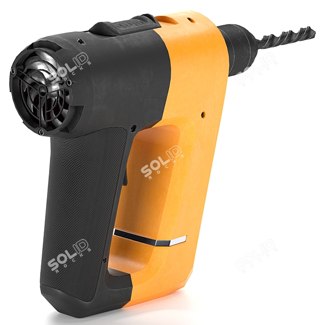 High-Fidelity Power Drill	Model 3D model image 3