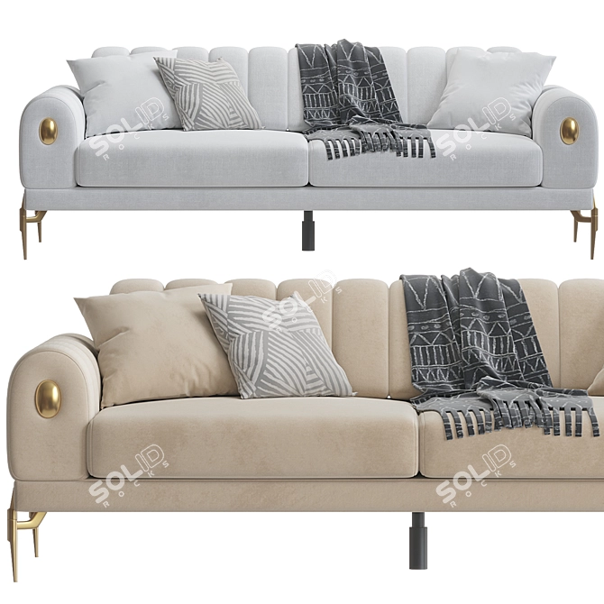 2014 Aris Koltuk Takımı Sofa 3D model image 3