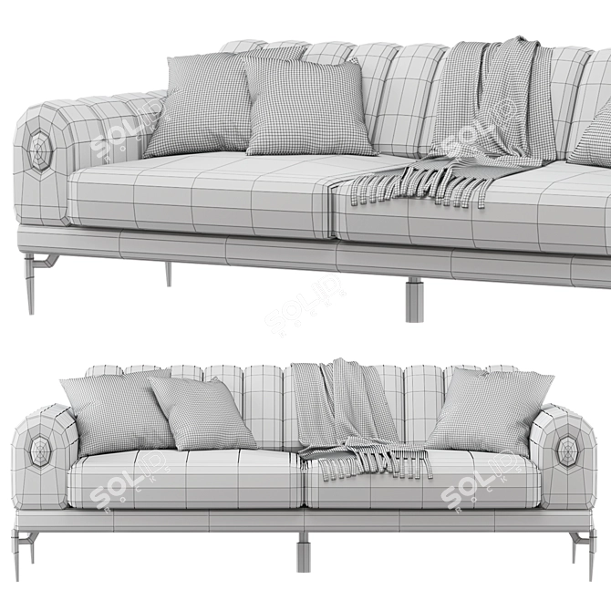 2014 Aris Koltuk Takımı Sofa 3D model image 4