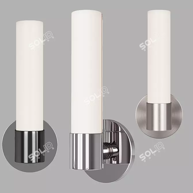 Modern SABRE II LED Wall Light 3D model image 3
