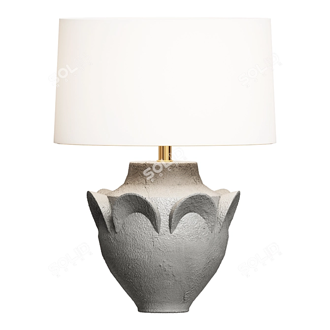 Modern Desk Lamp Light 3D model image 1