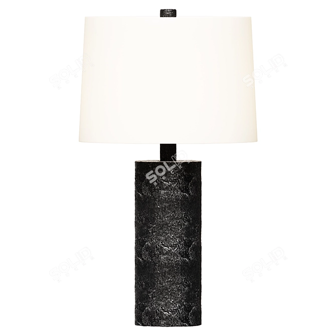 Prague Table Lamp: Modern Illumination 3D model image 1