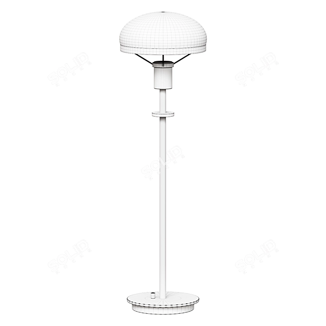 Elegant Othello Table Lamp 3D model image 2