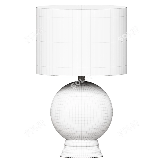 Elegant Desk Lamp Solution 3D model image 2