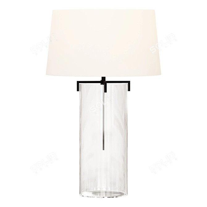 Dale Lamp 49352-862 Black 3D model image 1