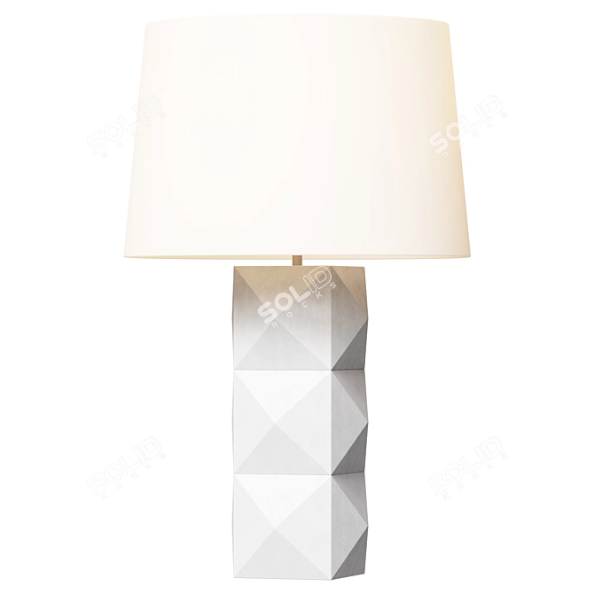 Steele Table Lamp 49893-850 3D model image 1