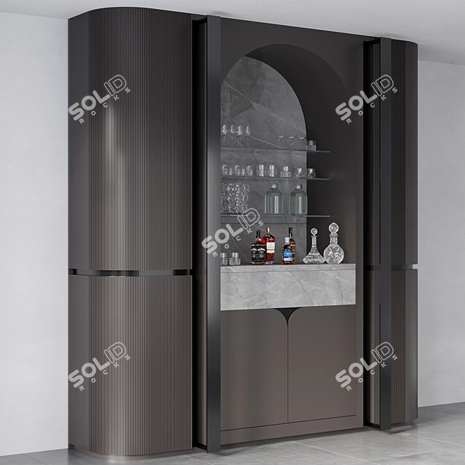 Corona Vray Wardrobe FBX 3D Model 3D model image 3