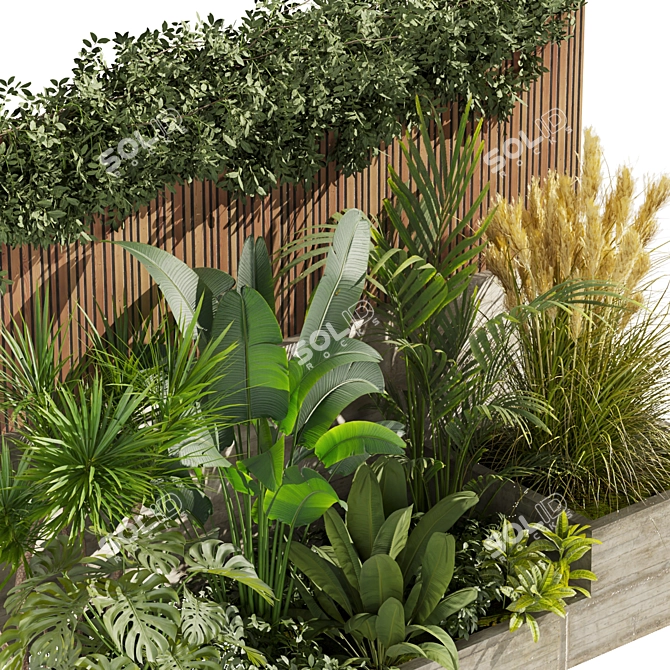 Premium Plant Collection for 3D Modeling 3D model image 2