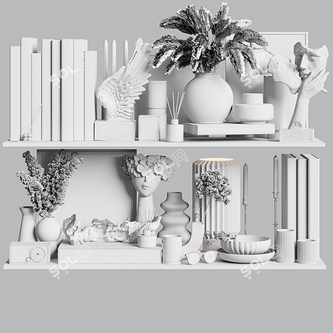 47 Decorative Set: V-Ray, Corona 3D model image 7