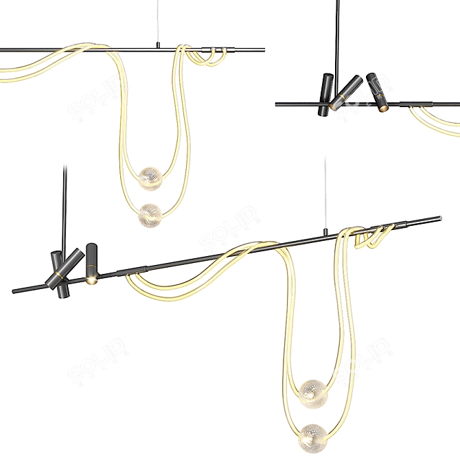  Clemens Pendant Light Model 3D model image 2
