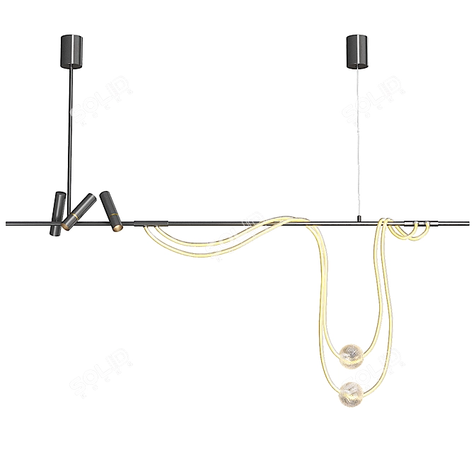  Clemens Pendant Light Model 3D model image 3
