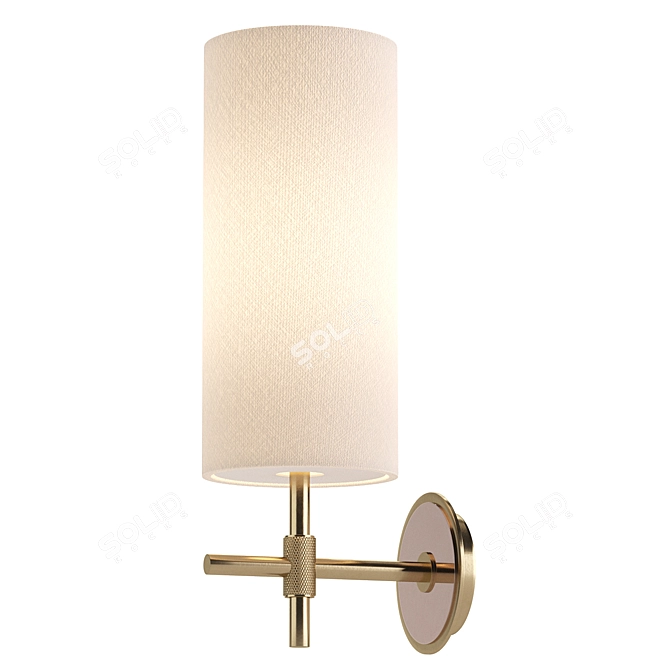 Frato Vienna Wall Lamp - PBR-Optimized 3D model image 1