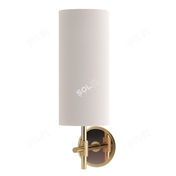 Frato Vienna Wall Lamp - PBR-Optimized 3D model image 2