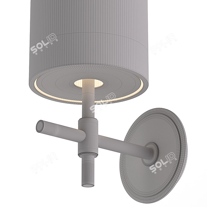 Frato Vienna Wall Lamp - PBR-Optimized 3D model image 6